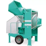 Dreiphasiger elektrischer Betonmischer mit 550-Liter-Tank
