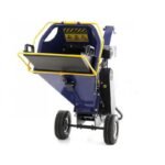 6,5 PS thermischer Pflanzenhäcksler Astschere Ø 10 cm Handstart 4T 196cm³ GOODYEAR Motor – Image 5